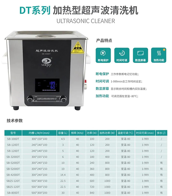 加熱超聲波清洗機